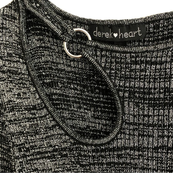 Derek Heart Cut Out Bodycon Dress - Picture 4 of 14